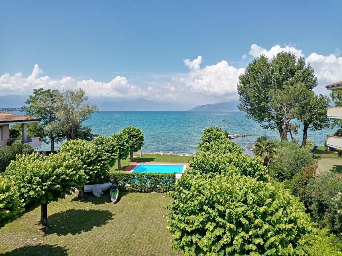 Casa Lugana 15 - Monolocale Con Piscina Fronte Lago Сірміоне Екстер'єр фото